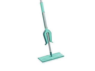 Leifheit Bodenwischer Picobello micro duo mit leichtgängiger Auspressmechanik am Stiel, kleiner Schrubber für alle Böden, Wischer mit 27 cm Wischbreite und Mikrofaser Bezug ideal für Laminat im Sale